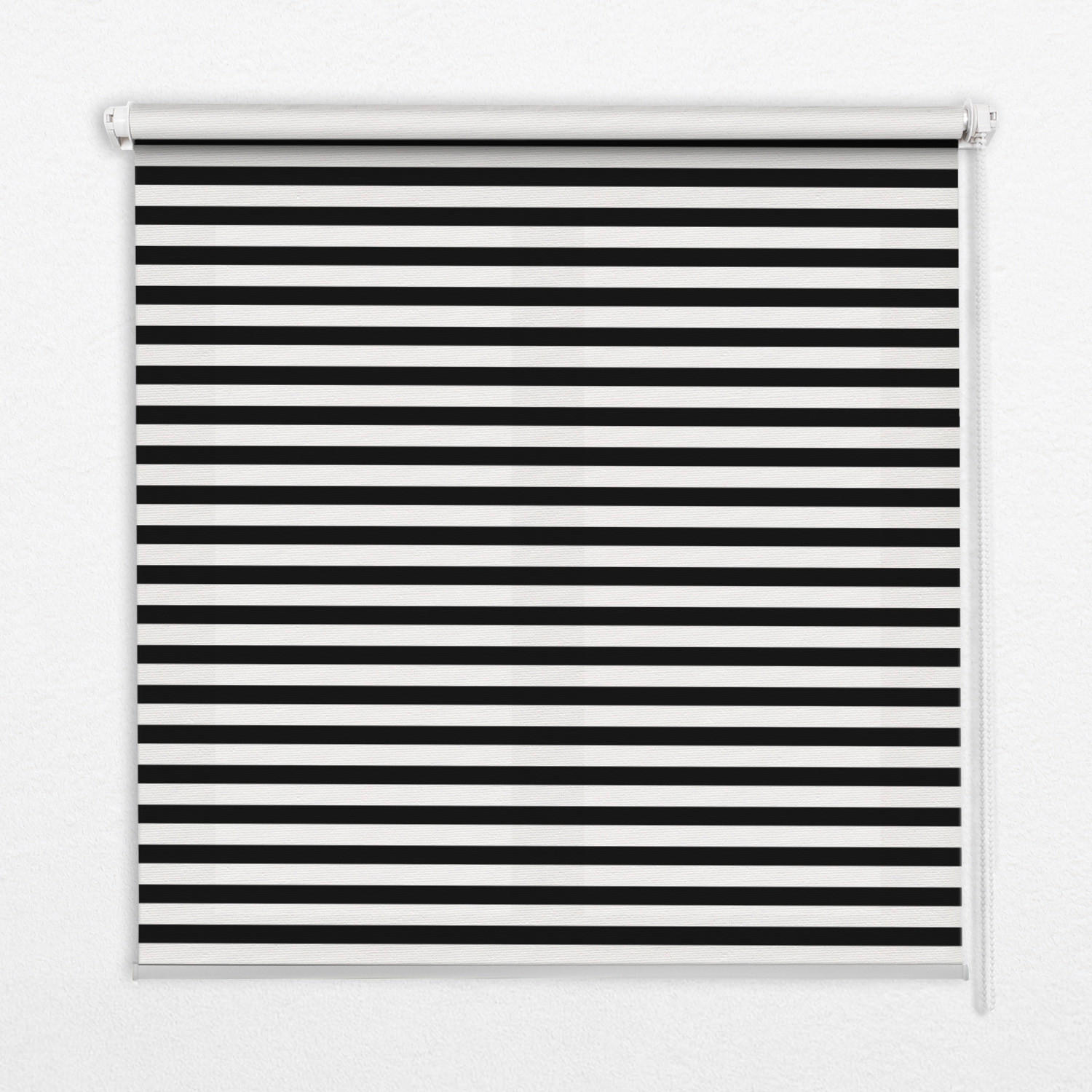 TULUP VNITŘNÍ roleta - okenní roleta - roleta - 90x140 cm - Černé pruhy