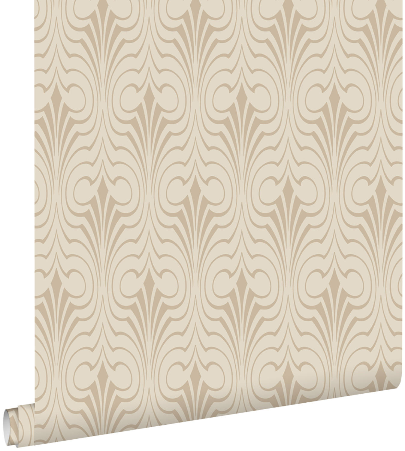 TAPETE grafische Form 50 x 900 cm - Beige, Papier (50/900cm) - ESTAhome