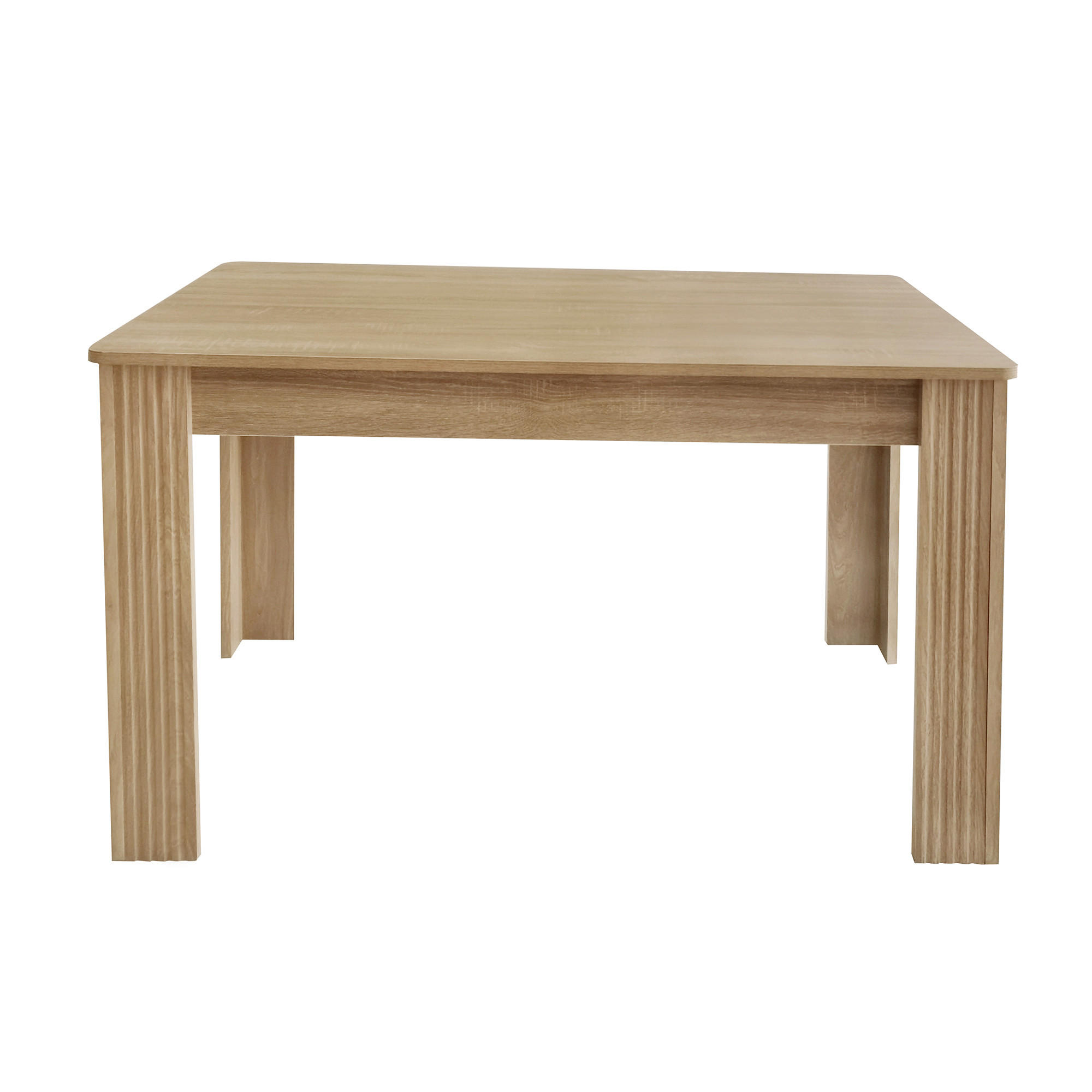 ESSTISCH 116/65/75cm,vierbeiniger Tisch,rechteckiger Holztisch,Naturfarben - Naturfarben, Holz (116/65/75cm) - LVHOM