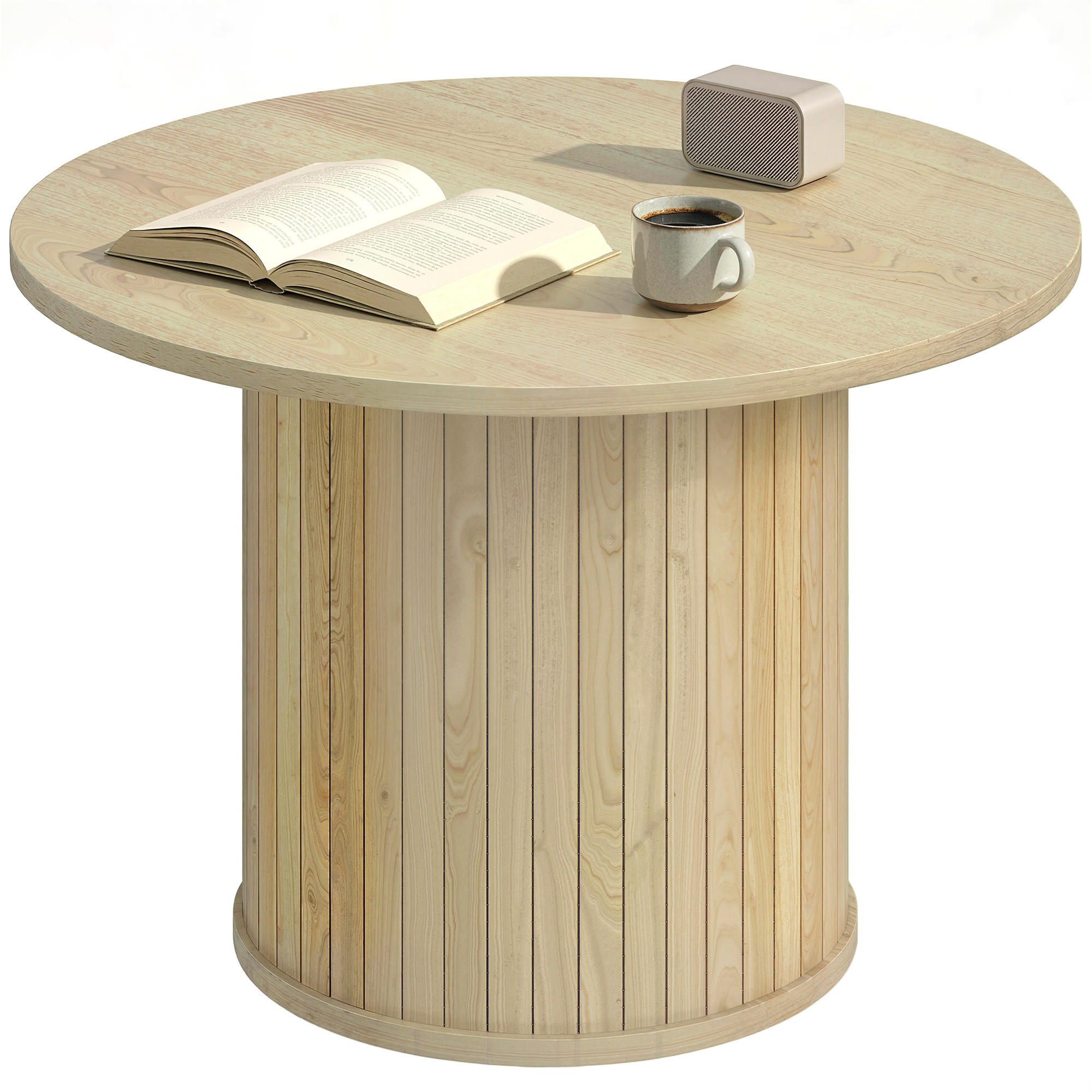 COUCHTISCH Beige 8 Stück - Beige, Naturmaterialien (60/60/40cm) - GiPP