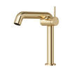 WASCHTISCHARMATUR Ventilkernzertifizierung Champagnergold 15cm - Goldfarben, Metall (20/7.6/22.2cm) - EMKE
