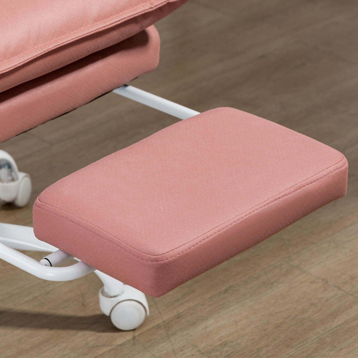 CHEFSESSEL DE-11736 MIT MASSAGE- & HEIZFUNKTION Rosa - Pink, Metall (66/121.5/74cm) - ComfortXL