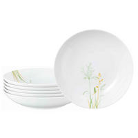 SUPPENTELLER Liberty Meadow Grasses weiß-bunt ø 21 cm 6er Set - Multicolor/Weiß, Keramik (21.2cm) - Seltmann Weiden