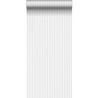 TAPETE Streifen 53 cm x 10 m - Grau, Papier (53/1000cm) - Sanders & Sanders
