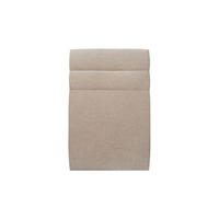 KOPFTEIL Modell Linien – Beigebrauner Stoff 90 cm - Beige/Braun, Holz (90/120/10cm) - Sommeil de Plomb
