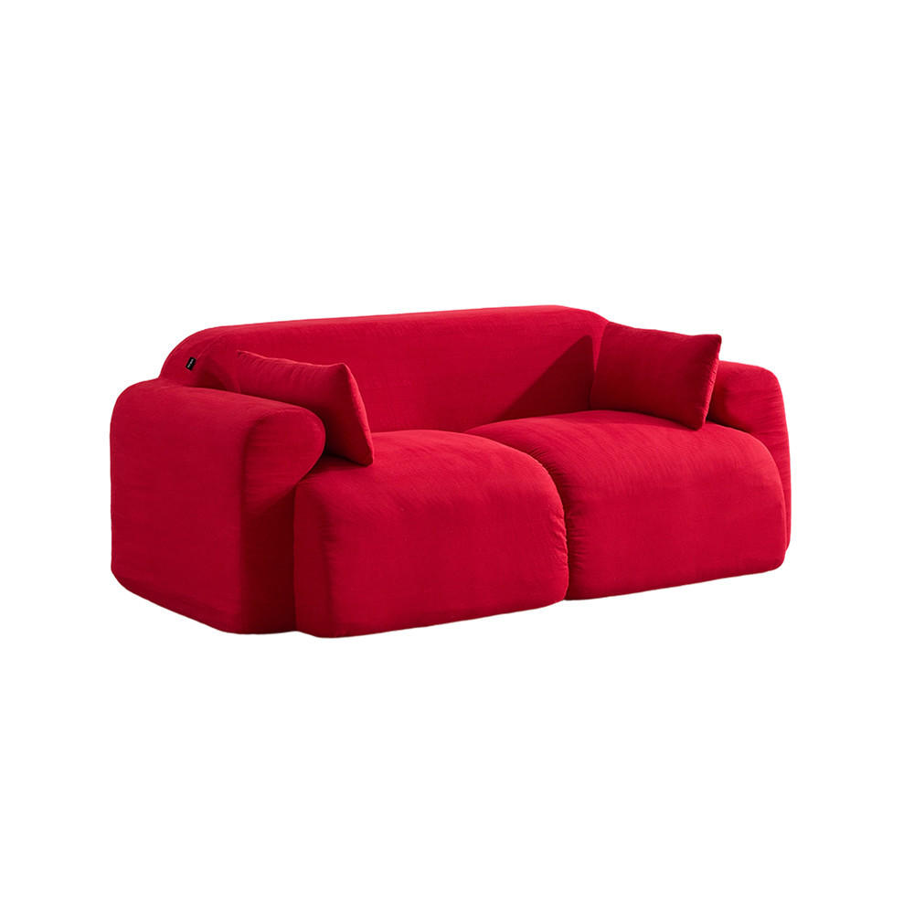 ComfortXL 2-Sitzer-Sofa Rot 186x76x95 cm