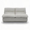 SOFA Nuvia Doppel 2-Sitzer - Weiß - Weiß, Textil (160/73/100cm) - COCO Living