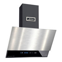 DUNSTABZUGSHAUBE AT 6410 FR Eco 60 cm Edelstahl - Silberfarben, Glas/Metall (60/77/37.5cm) - Kaiser Küchengeräte