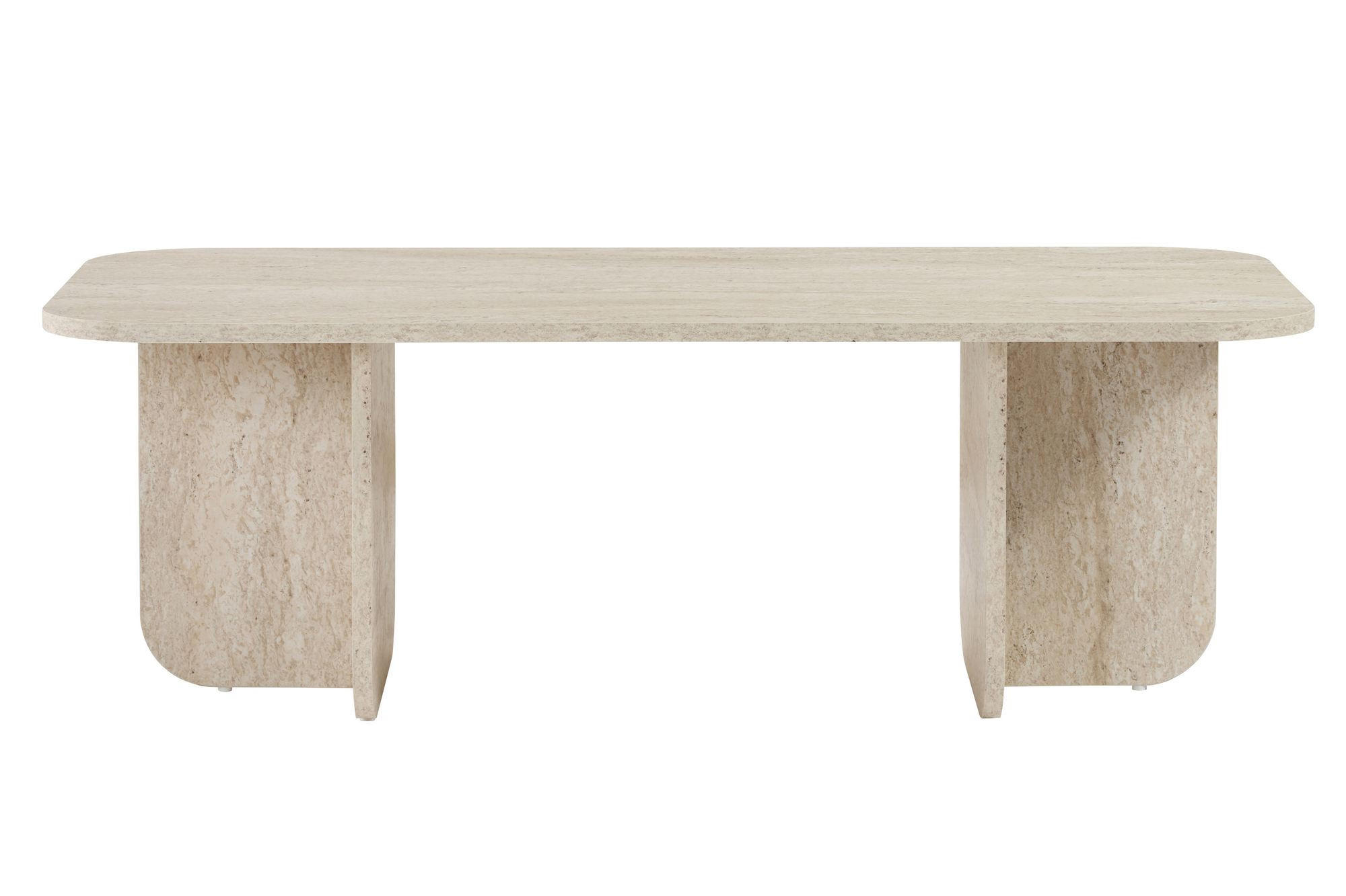 COUCHTISCH akira beige - Beige, Holz (120/60/41cm) - Habitat Garten