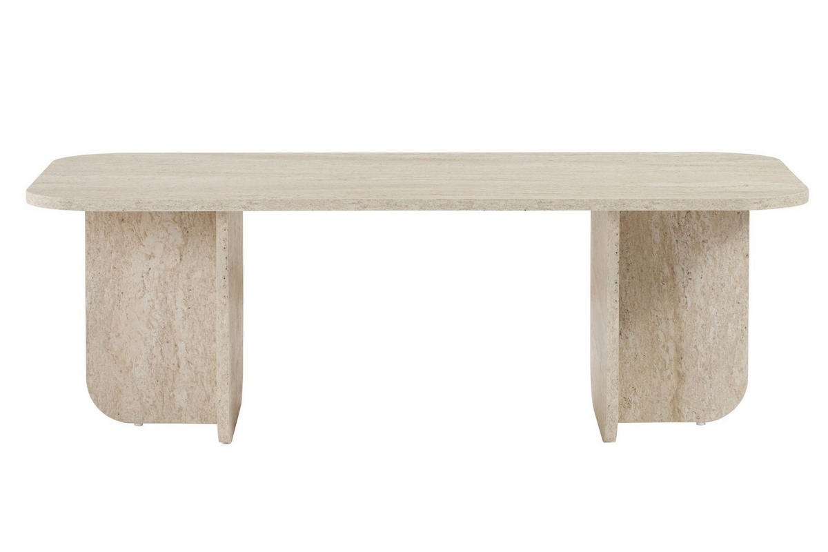 COUCHTISCH akira beige - Beige, Holz (120/60/41cm) - Habitat Garten