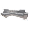 ECKSOFA Cotere Premium, Seite: Links - Hellgrau, Holz/Textil (270/202cm) - MIRJAN24