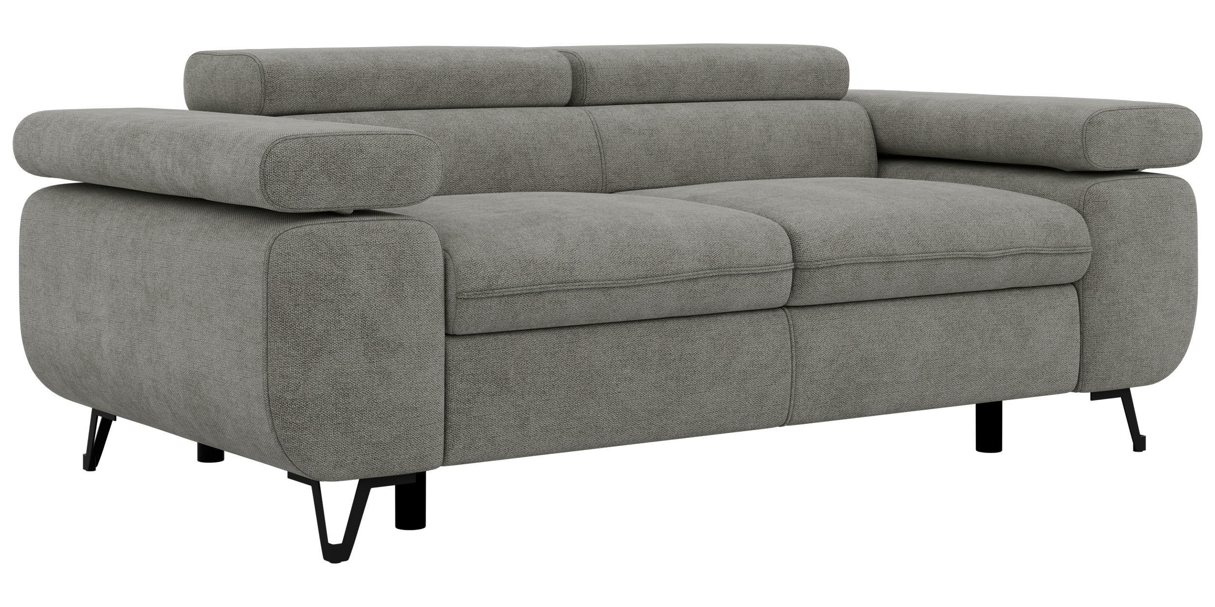 MKS 2-Sitzer Graphit 200x76x99 cm