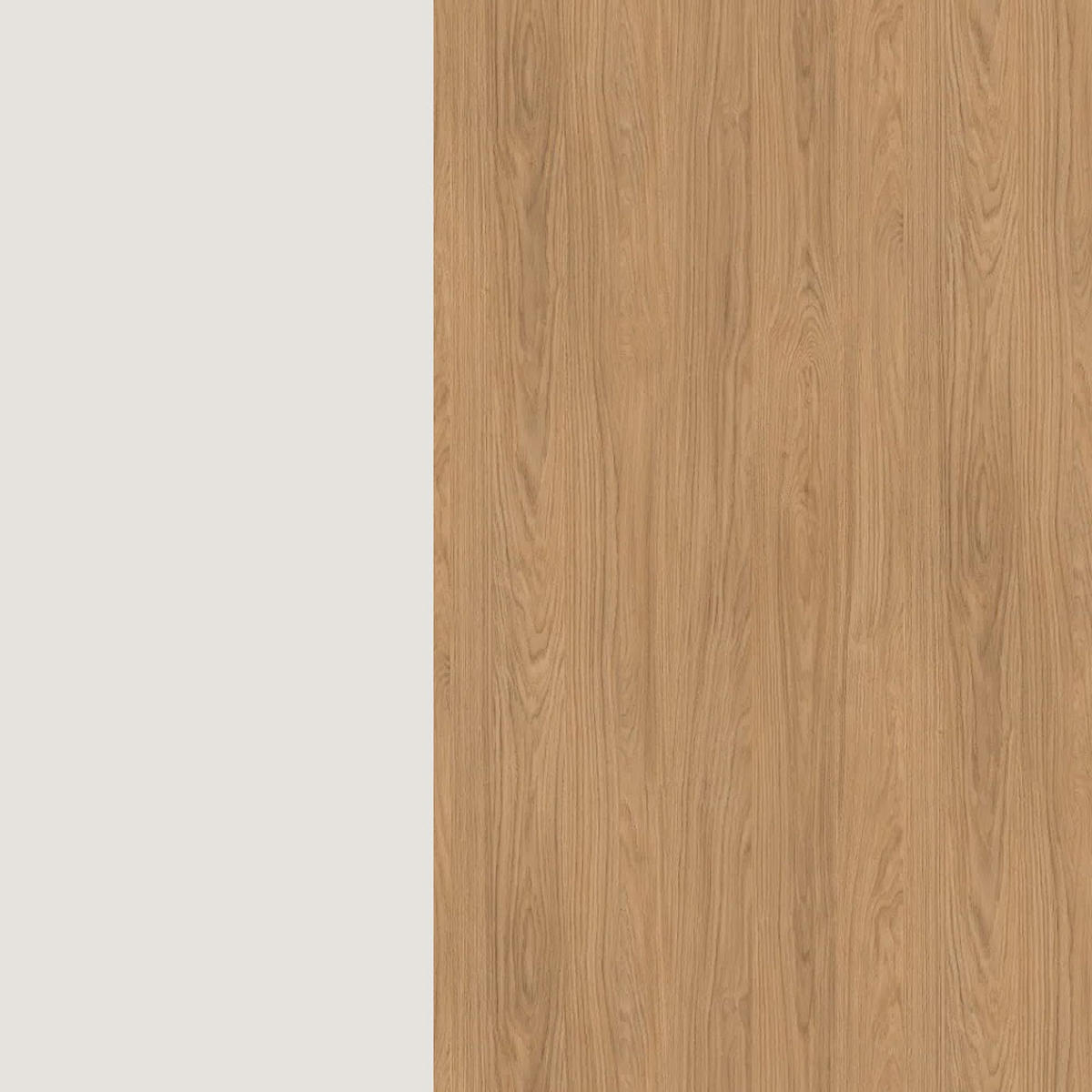 KÜCHENZEILE Casella 15-teilig Grau / Casella Eiche Natur - Braun/Grau, Holzwerkstoff/Metall (360/207/270cm) - Feldmann-Wohnen