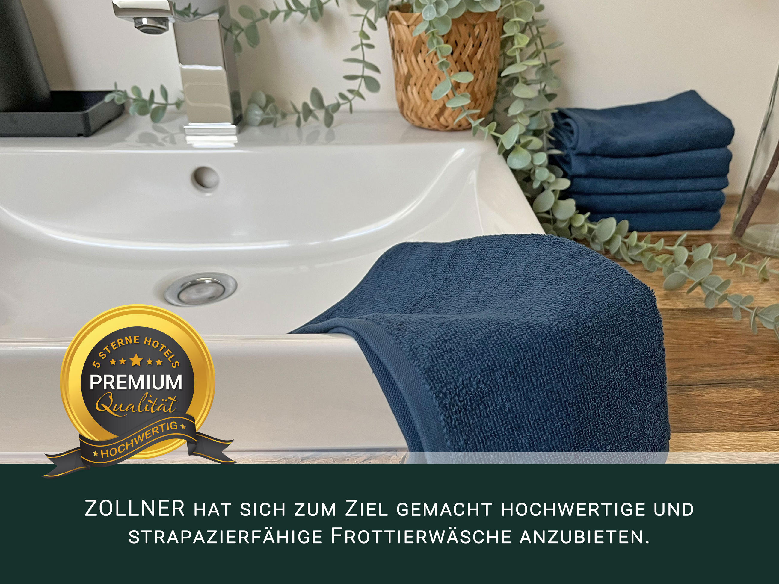 SEIFTÜCHER, 10er-Set, 30x30 cm, 100% Baumwolle, Blau - Dunkelblau, Textil (30/30cm) - Zollner