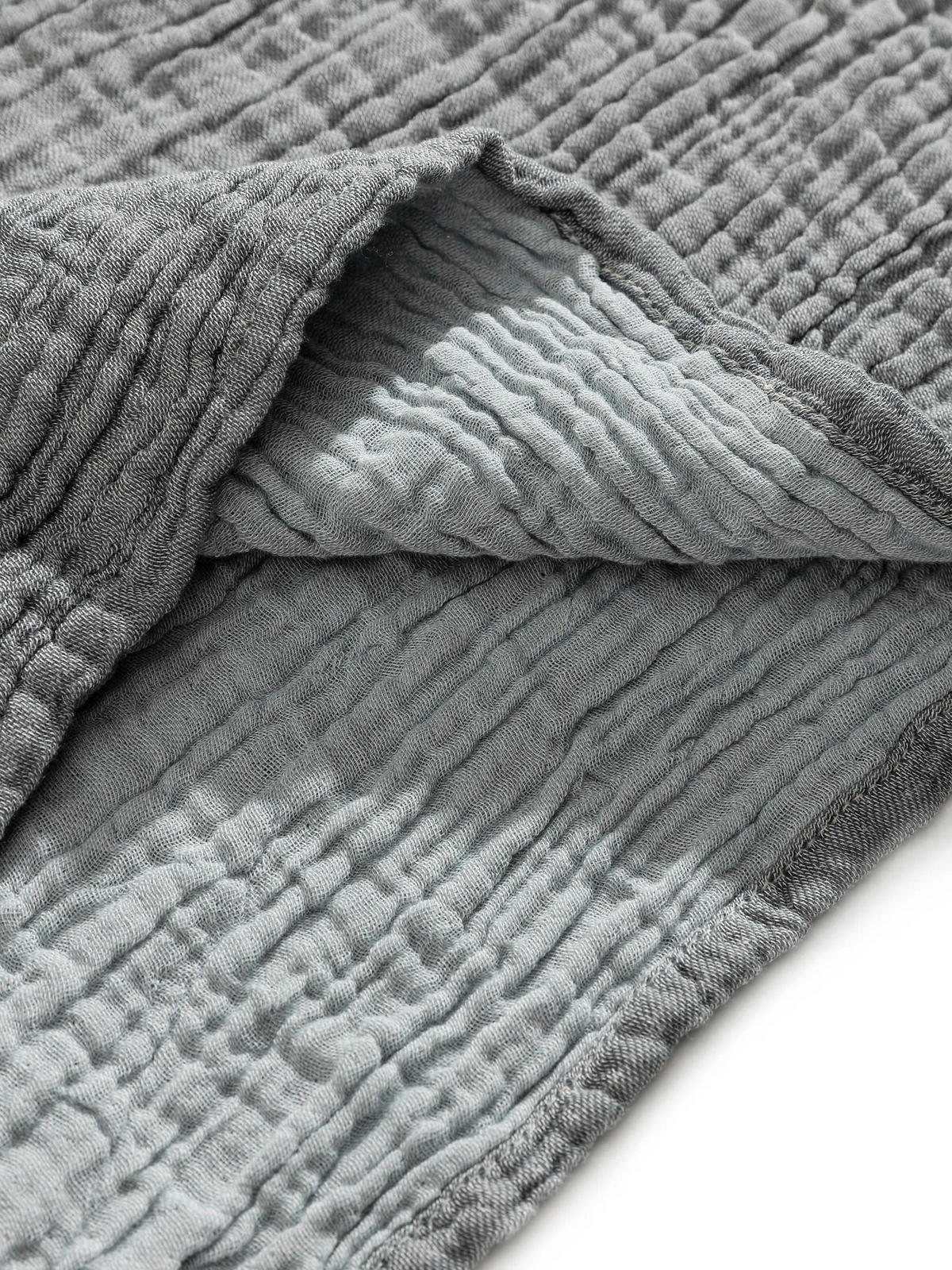 BAUMWOLLDECKE Lilo Blau 130x170 cm - Blau, Textil (130/170cm) - Lytte