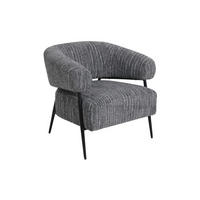 SESSEL Vendo, Webstoff, Grau - Grau, Textil (74/78/86cm) - dasmöbelwerk