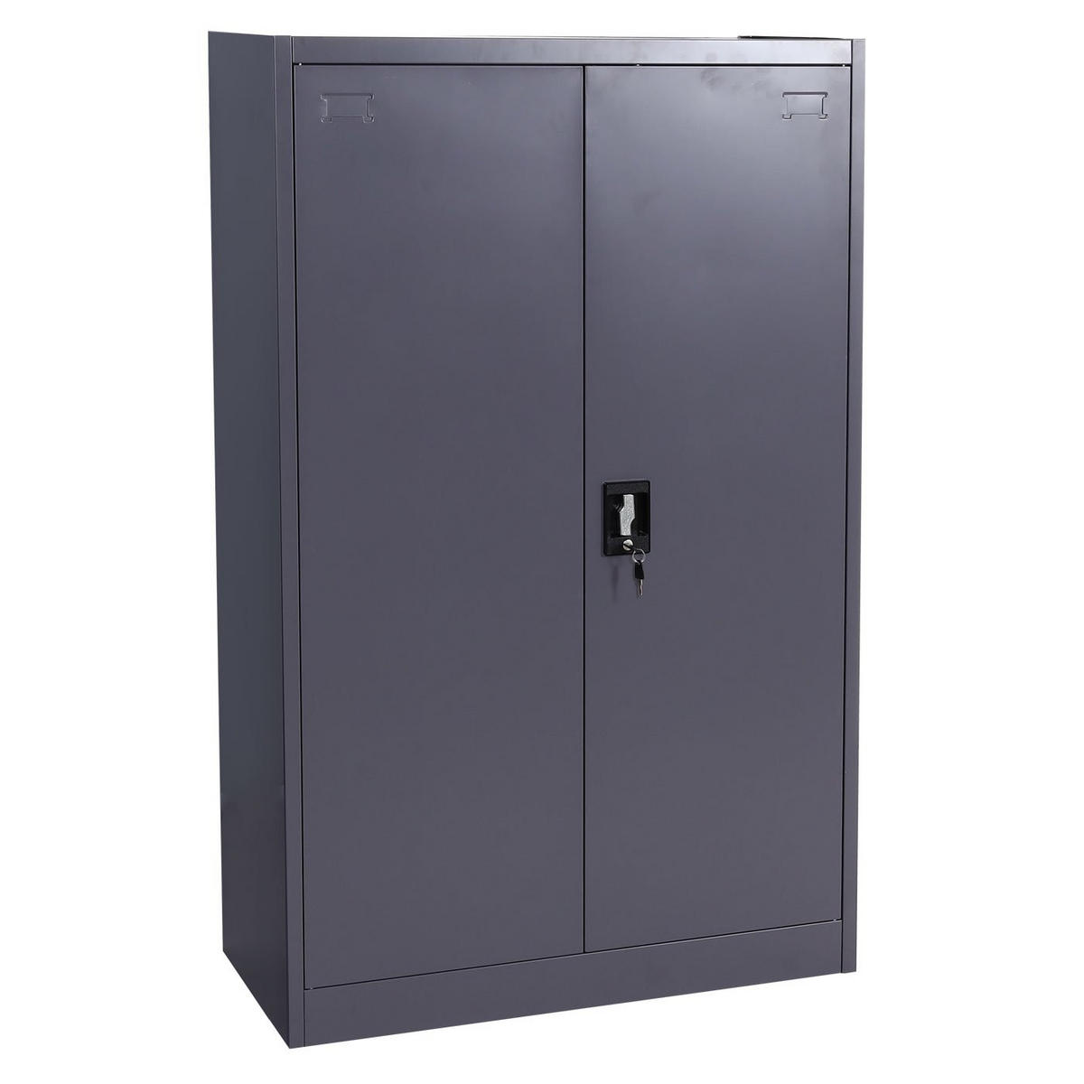 AKTENSCHRANK Grau - Grau, Metall (90/140/40cm) - MCW