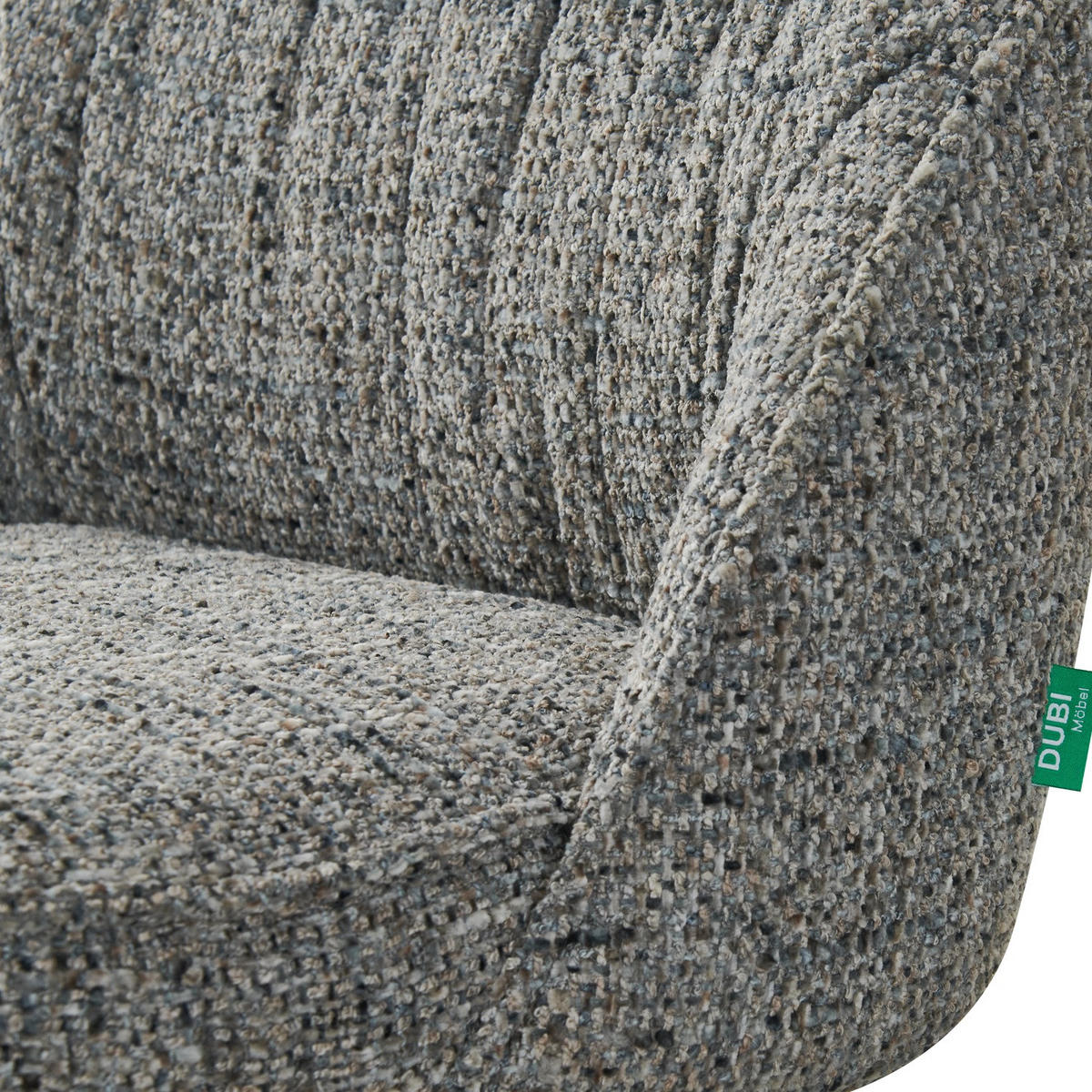 ESSZIMMERSTUHL TALINA 2er-Set - Dunkelgrau, Holz/Textil (49/84/62cm) - DUBI Möbel