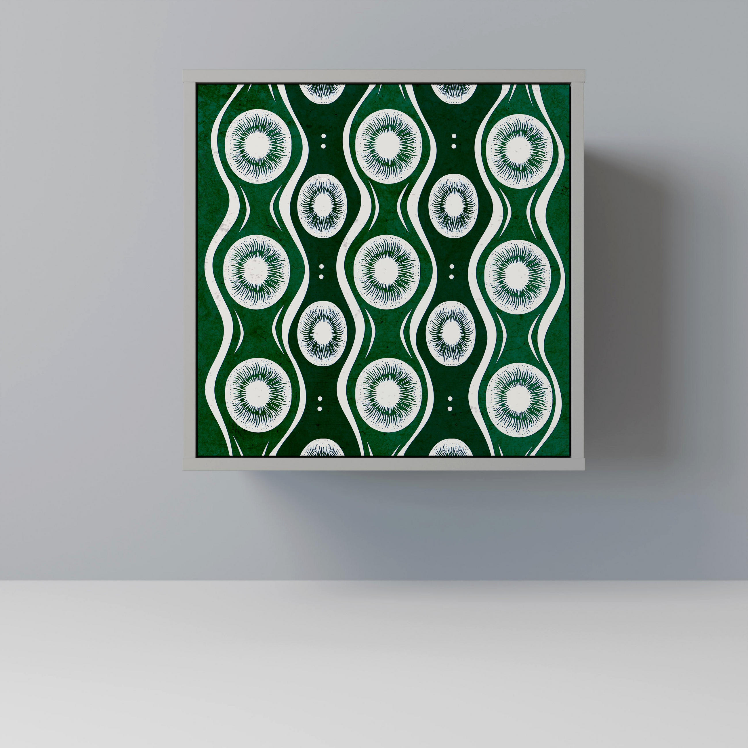 SpaceRebels Sideboard Grau 57.5x57.5x42 cm