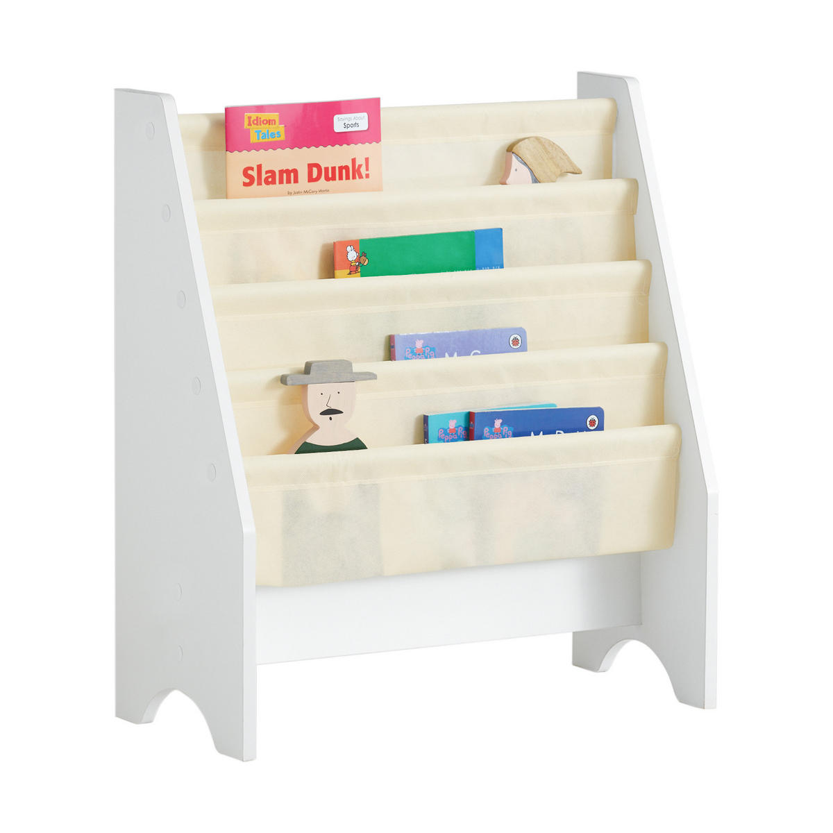KINDERREGAL Weiß - Weiß, Holzwerkstoff (62/71/29cm) - SoBuy