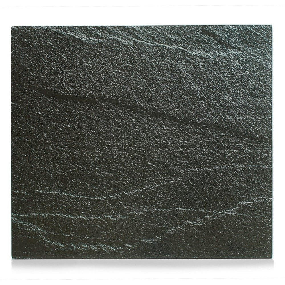 Zeller Herdblende-/Abdeckplatte Anthrazit 50x56 cm