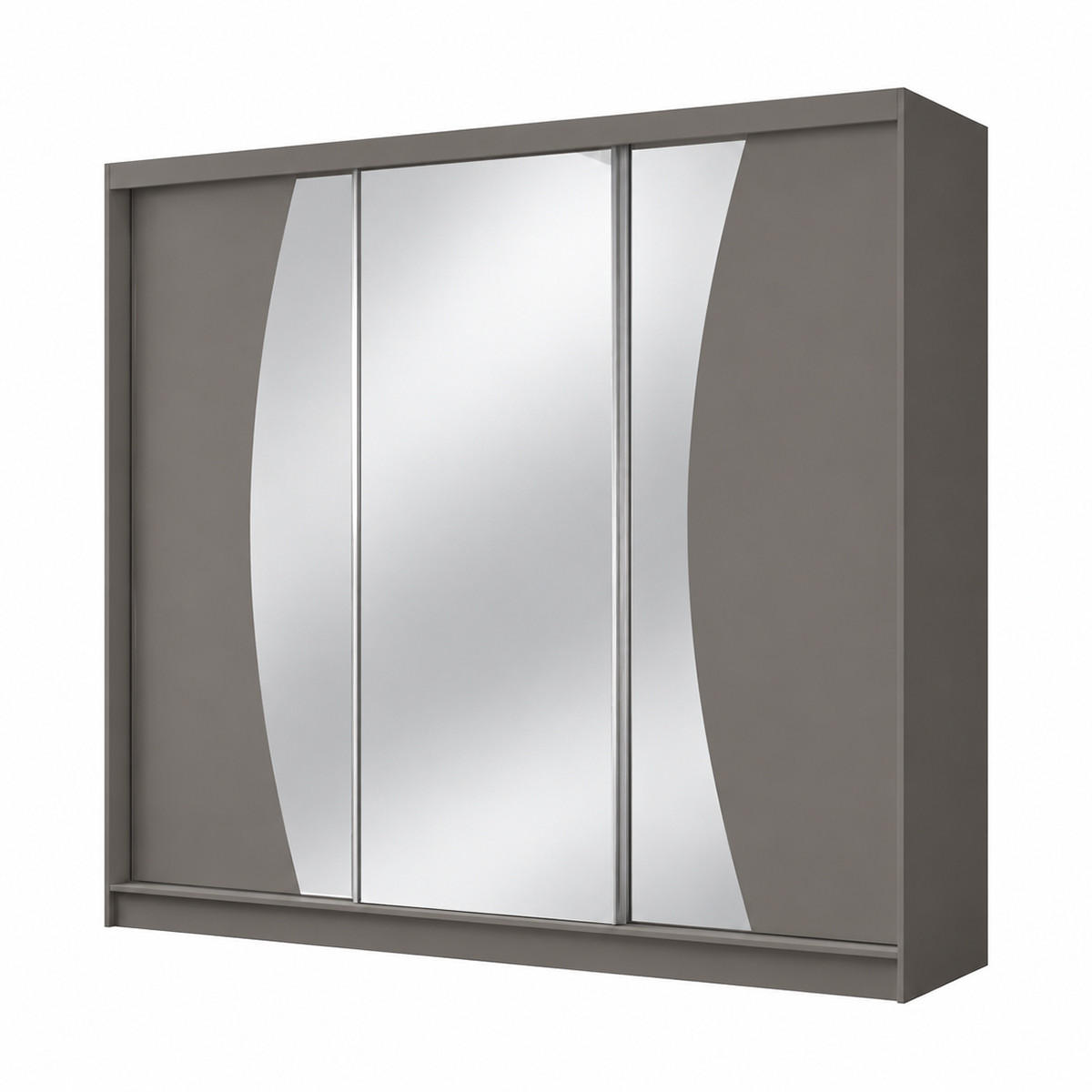 KS Home Concept Kleiderschrank Graphit 240x216x61 cm