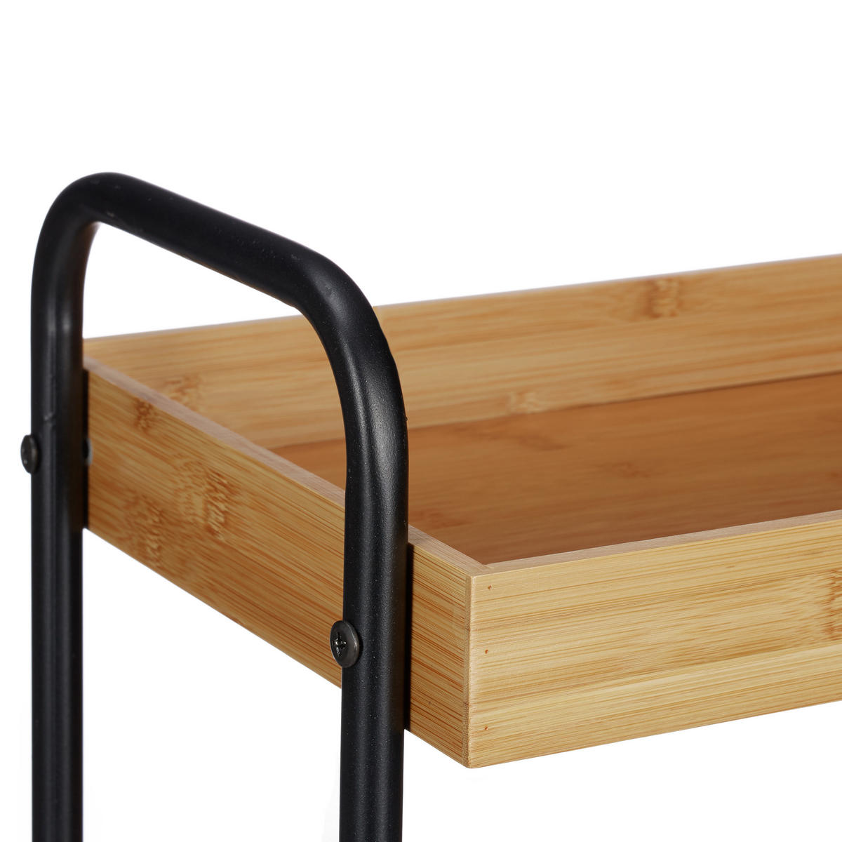 ROLLWAGEN - Multicolor, Holz/Metall (50/70/28cm) - Relaxdays