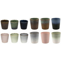 KAFFEESET – KAFFEETASSEN & Cappuccino-Tassen – Wind – 12-teilig - Multicolor, Keramik (2/2/1cm) - Studio Tavola