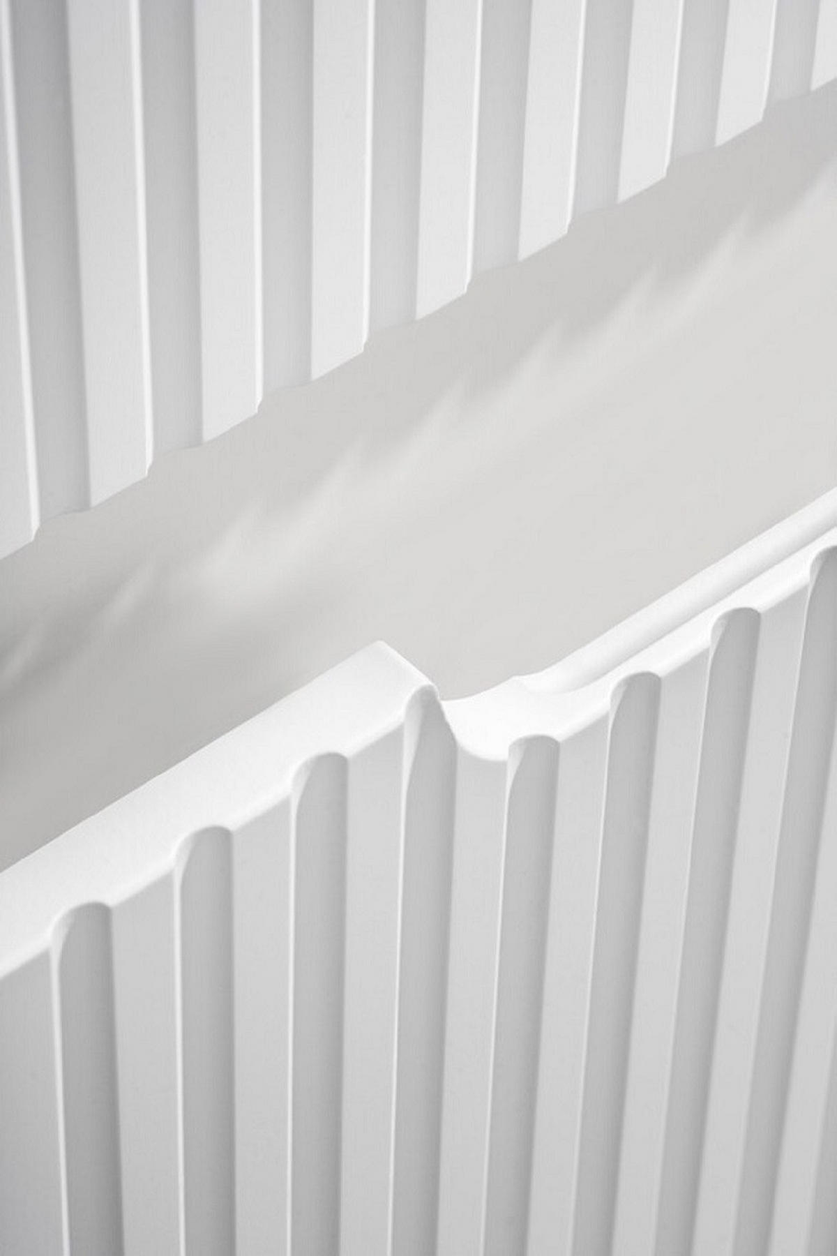 WASCHTISCHUNTERSCHRANK 60 cm 2 Teile - Nova White N BM105 in Weiß/Evoke Eiche - Weiß/Eiche Artisan, Holz (50/57/40cm)