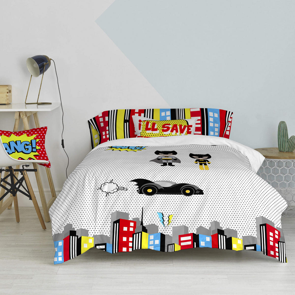 BETTBEZUG 2er-Set teiliges bat 135/140x200 cm (standardgrösse) mehrfarbig - Multicolor, Textil (140/200cm) - Happy Friday