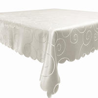 TISCHDECKE 160/400 cm Ornamente Champagner - Champagner, Textil (160/400cm) - TiborTex