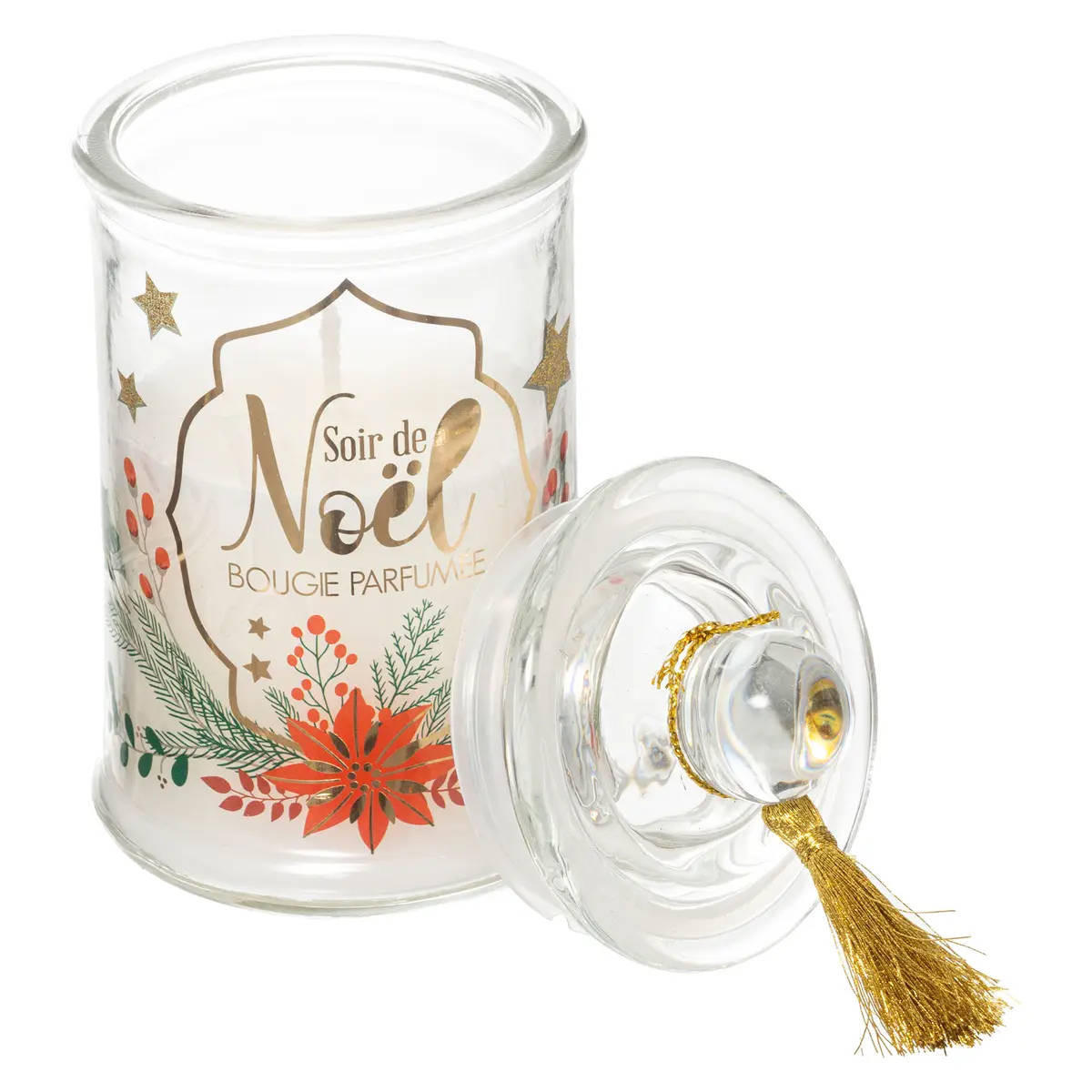 DUFTKERZE Dekoglas Ø 6 cm - Multicolor, Glas (6/11/6cm) - Atmosphera Createur d´interieur