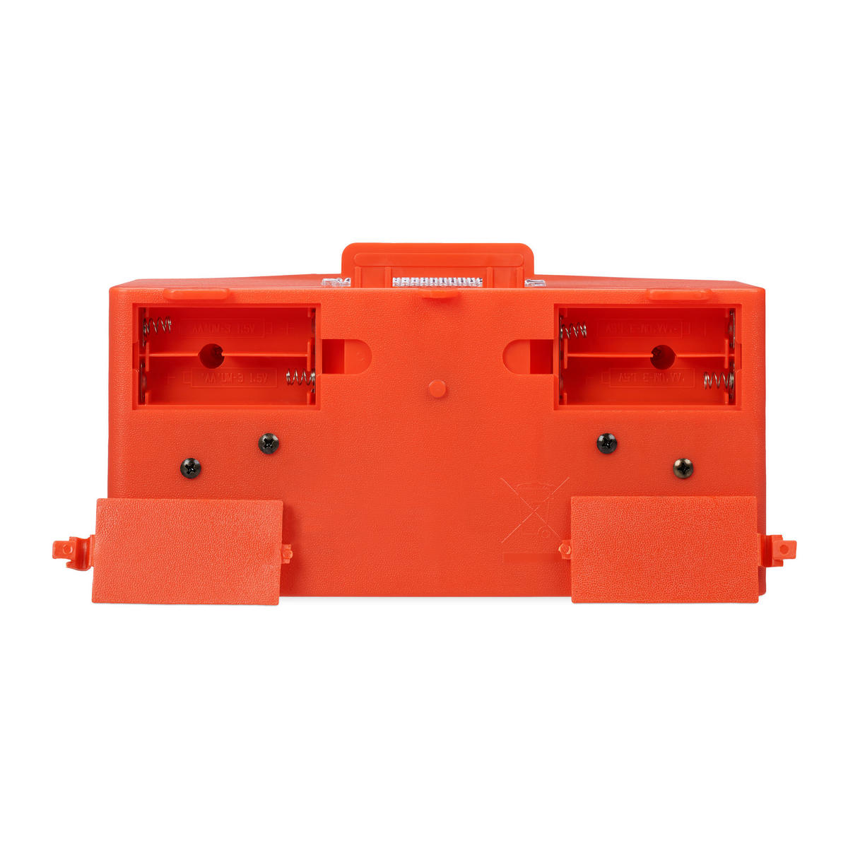 KARTENMISCHMASCHINE - Rot, Kunststoff (20.5/10.5cm) - Relaxdays