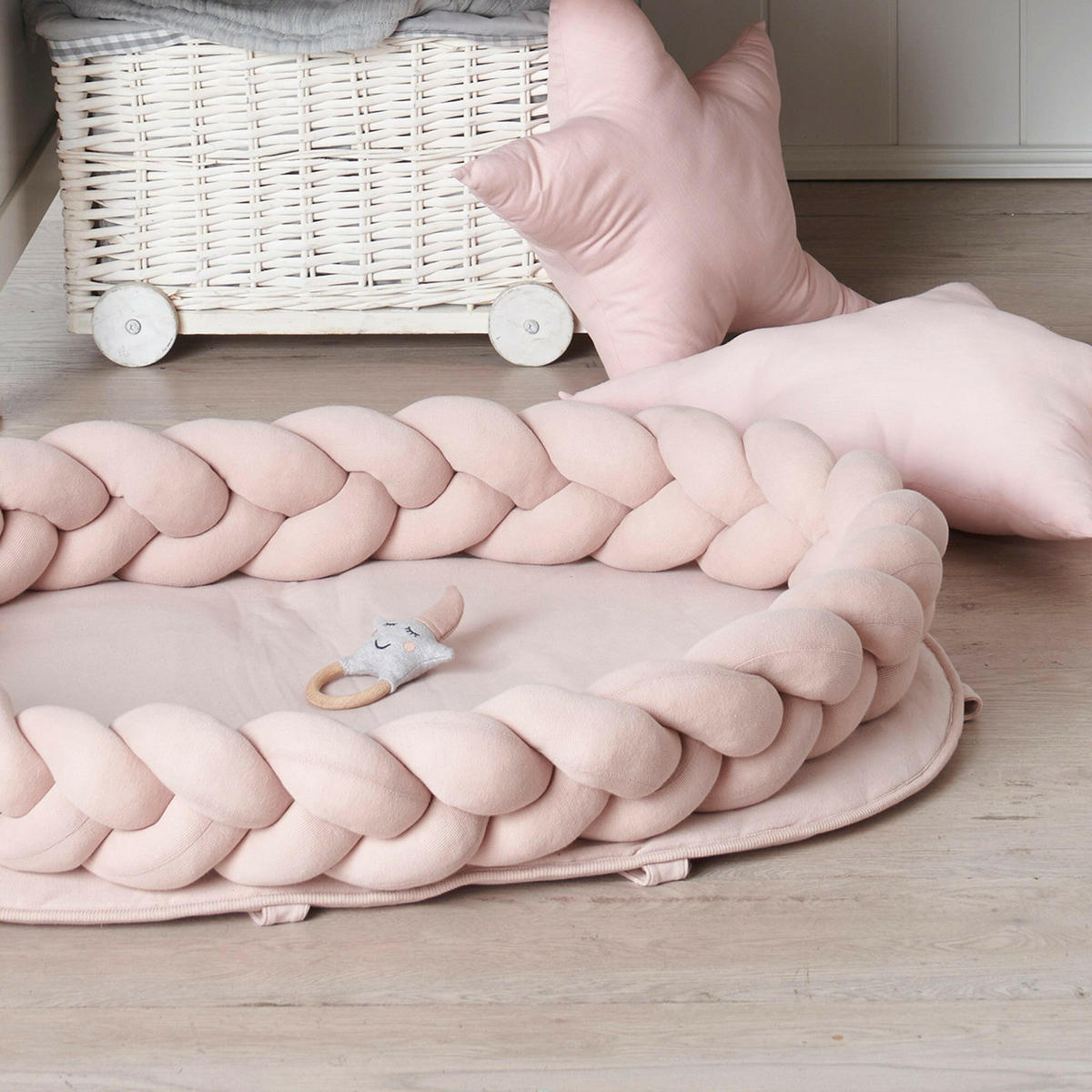 BABY-RASSEL Stern Rosa - Rosa, Textil (10/2/16cm) - nordic coast company
