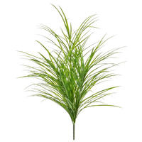 KUNSTPFLANZE Künstliches Gras - Bernd 80 cm - Grün, Kunststoff (80cm) - aplanta