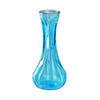 VASE Serenite Blau 4x6xh16 cm Glas - Blau, Glas (16cm) - Mondex