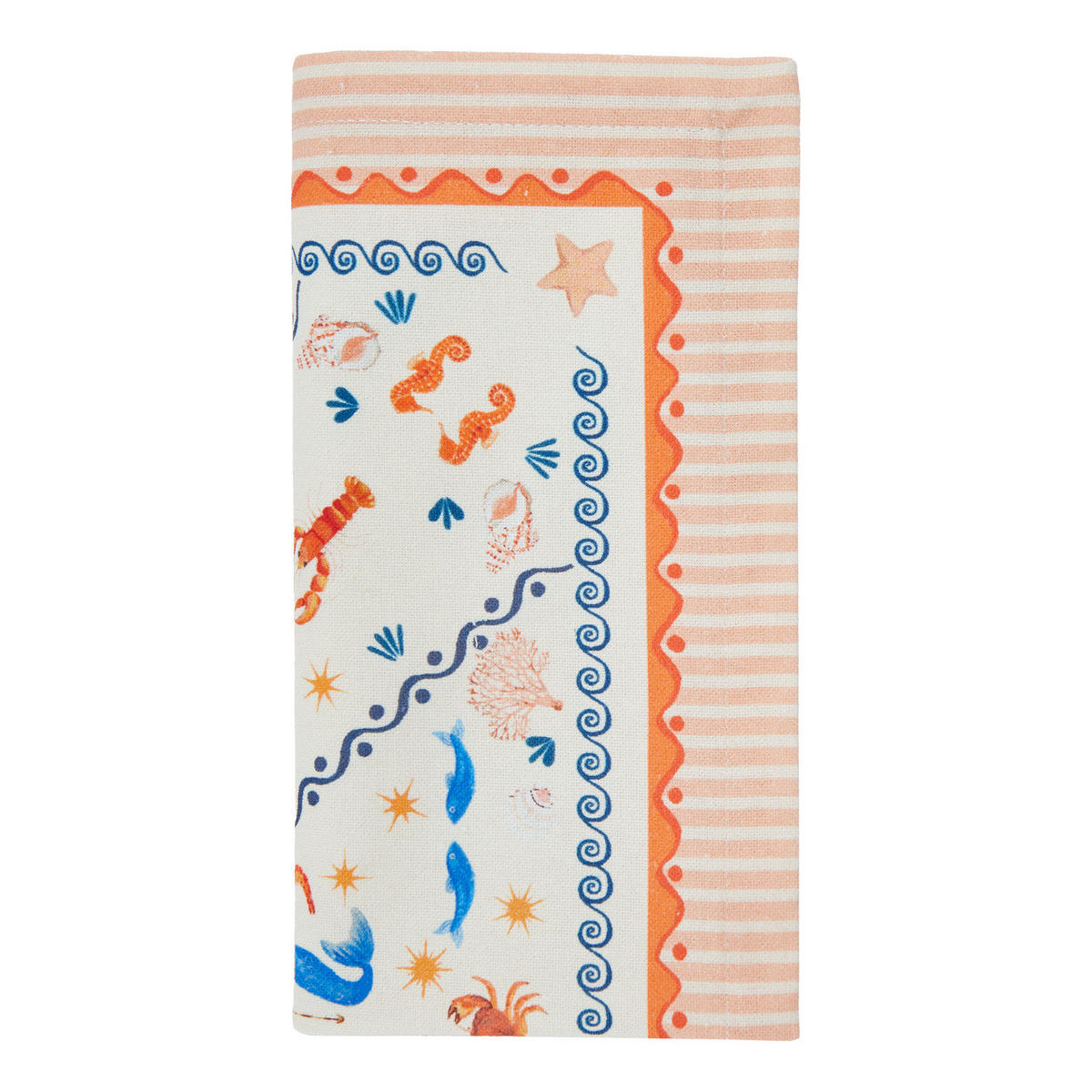 SERVIETTE (6er-Set) Coral Coast 42x42 cm - Multicolor, Textil (42/42cm) - Butlers