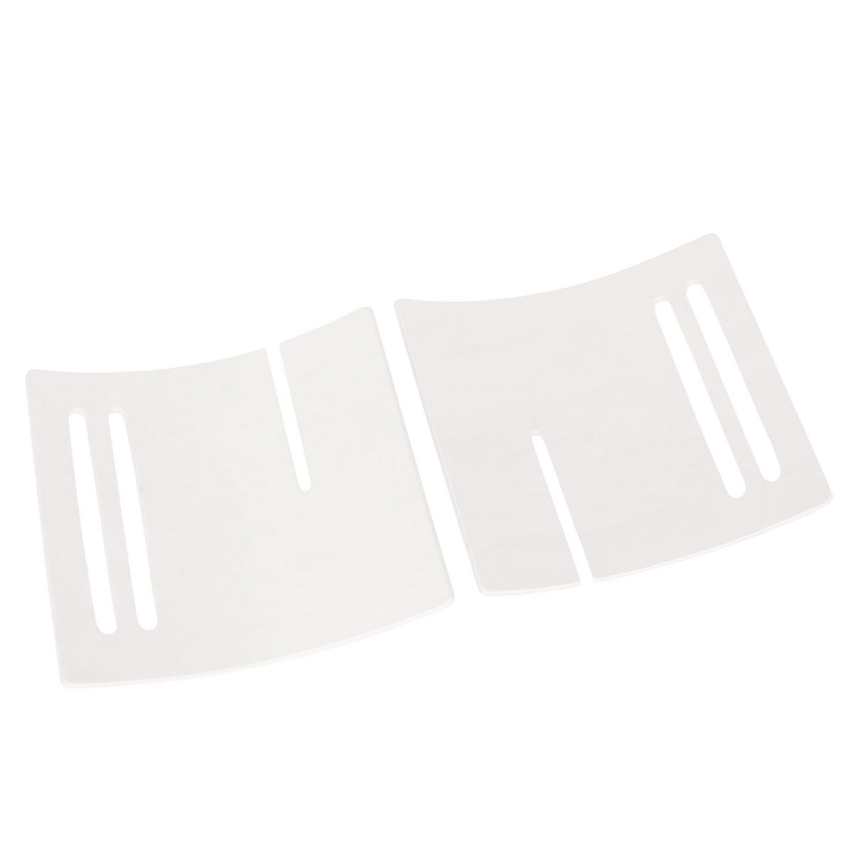 ZEITUNGSSTÄNDER Holz Weiß - Weiß, Holz (30/29/36cm) - Homestyle4u