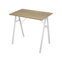 SCHREIBTISCH platzsparend Beige 50/80/74 cm - Beige, Holzwerkstoff (80/50/74cm) - Mobili Rebecca