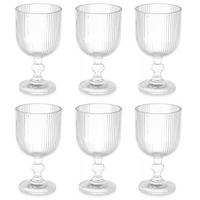WASSERGLAS 370 ml 6er Set - Transparent, Glas (9L) - Vivalto
