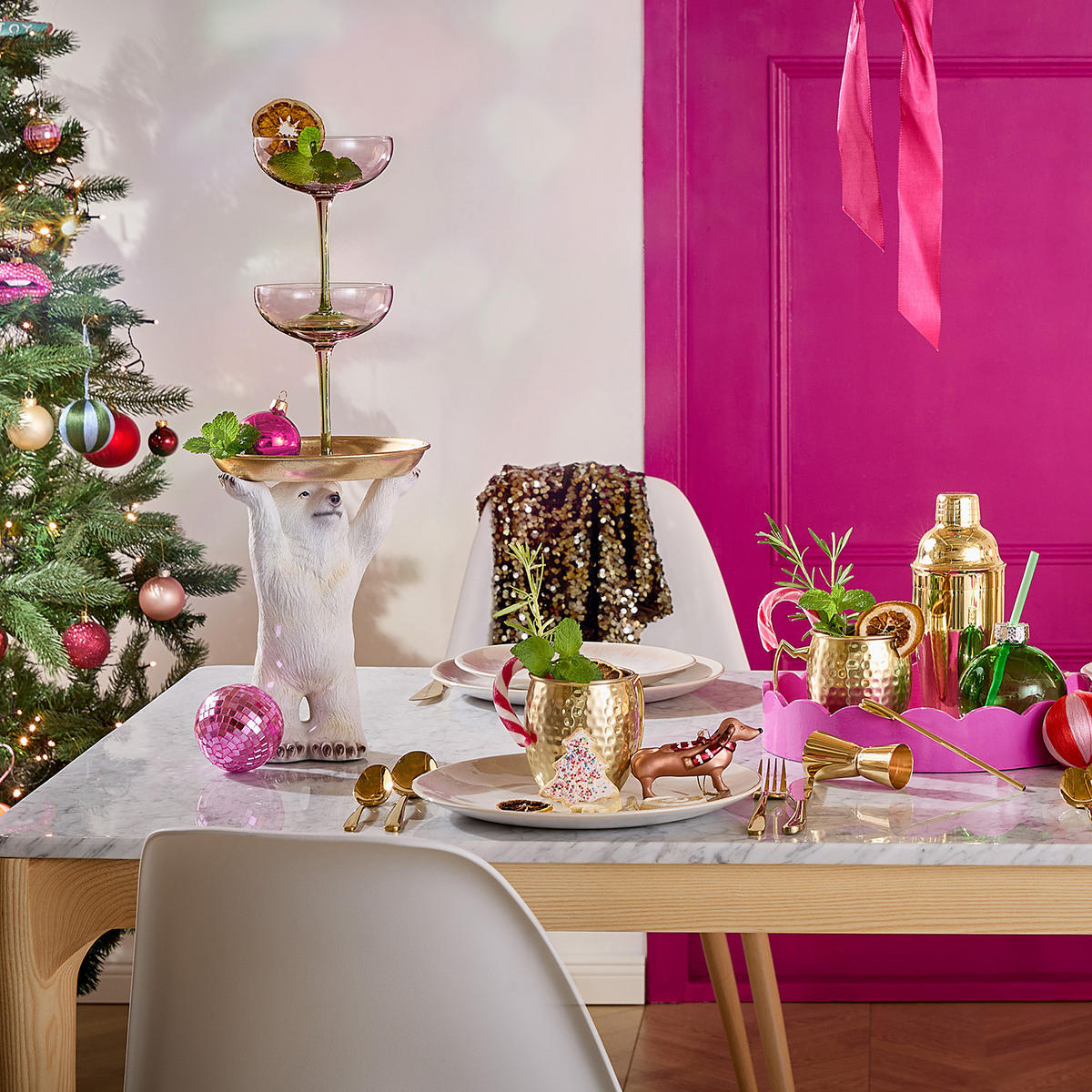 BECHER Moscow Mule 470 ml - Goldfarben, Metall (0.47L) - Butlers