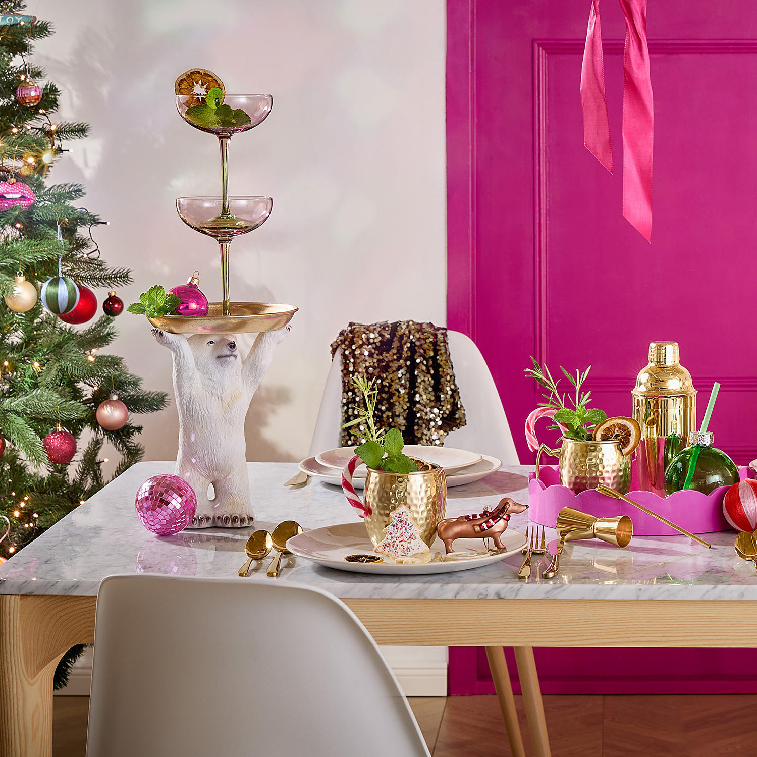 Thumbnail - Butlers Becher, Gold, Metall, Essen & Trinken, Gläser, Cocktailgläser