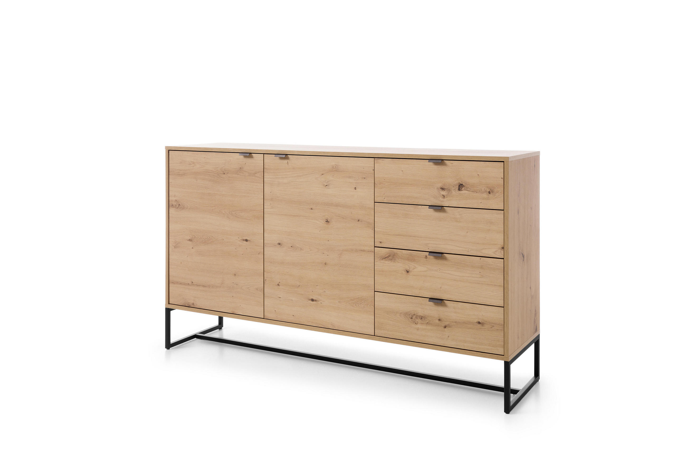 SIDEBOARD BEIGE - Beige, Holzwerkstoff (153/89/39cm) - FURNLUX
