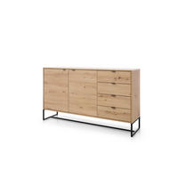 SIDEBOARD BEIGE - Beige, Holzwerkstoff (153/89/39cm) - FURNLUX