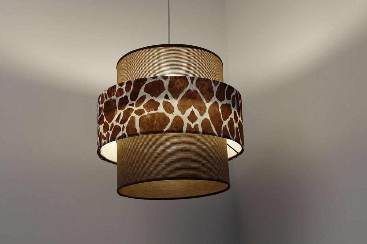 HÄNGELEUCHTE Braun 40/35 cm - Braun, Kunststoff (40/0.8/35cm) - ONZENO