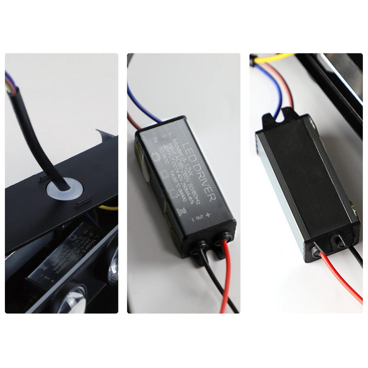 LED WANDLEUCHTE Herz 2er-Set - Schwarz, Metall (5/8/22cm) - Nettlife