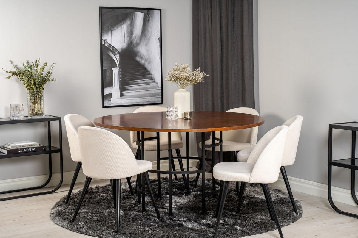 TISCHGRUPPE Beige - Beige, Holzwerkstoff (140/74/140cm) - ebuy24