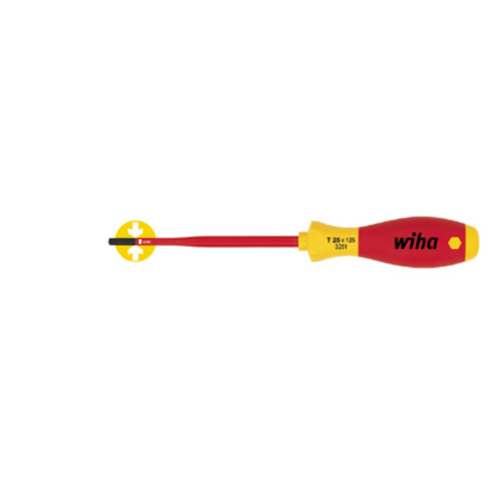 TORX-SCHRAUBENDREHER SoftFinish 3251, T25, 125 mm - Multicolor, Kunststoff (35/35/250cm) - Wiha