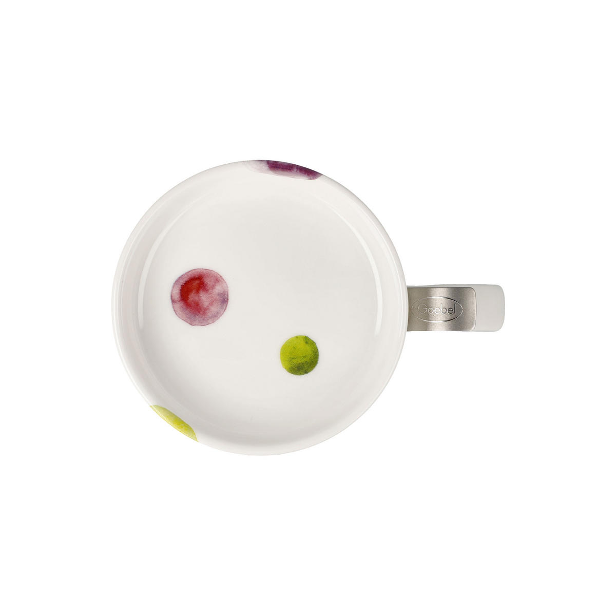 TEETASSE Colori Mix mit Deckel und Sieb, Fine Bone China, Metall, Bunt, 450 ml - Multicolor, Keramik (0.45L) - Goebel