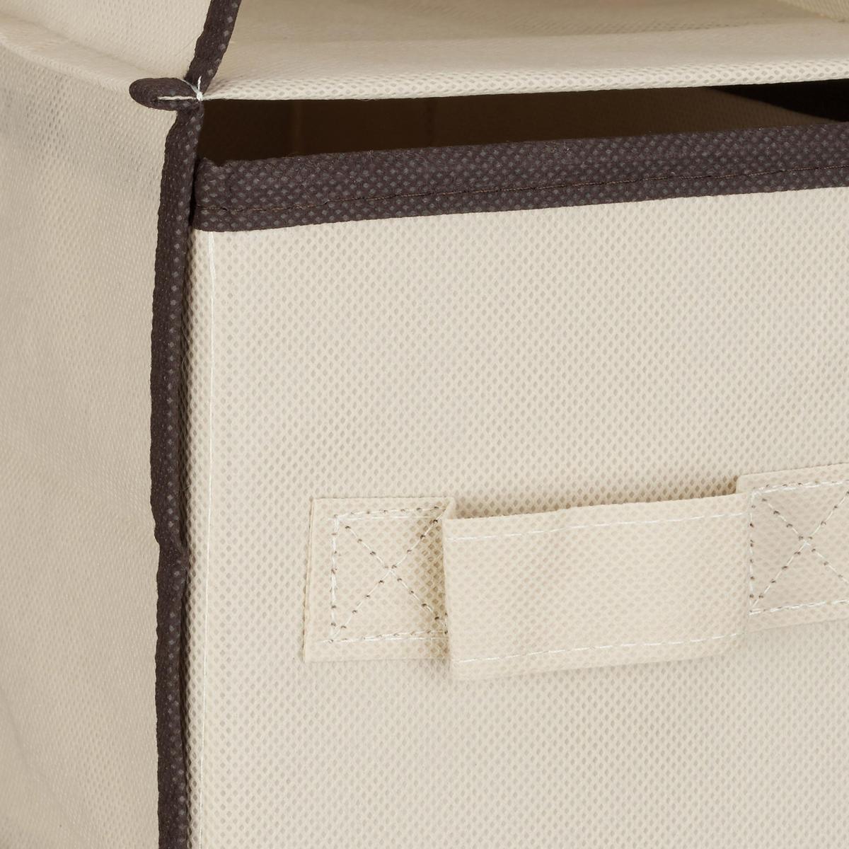 ZÁVESNÝ regál - béžová, textil/vlnitá lepenka (14.5/82/30cm) - Relaxdays